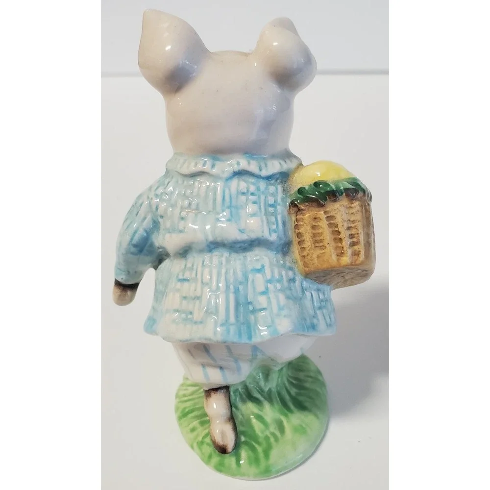 Vintage Beatrix Potter Little Pig Robinson 1989 Royal Albert England Figurine